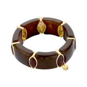Biba armband 55561mix02 donkerbruin