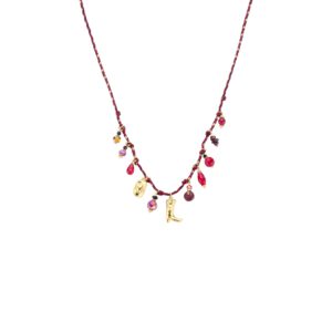 Biba ketting 61660mix02 rood