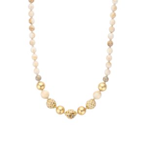 Biba ketting 61674mix02 beige