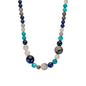 Biba ketting 61691mix02 blauw