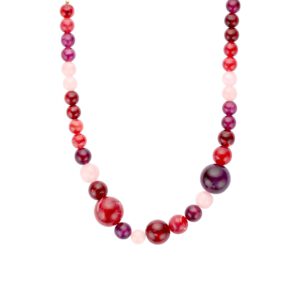 Biba ketting 61691mix04 rood