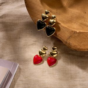 Alternative view of Biba oorbel 84447mix01 rood