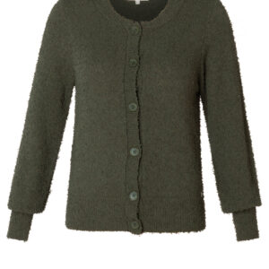 IVY BEAU silke vest olive