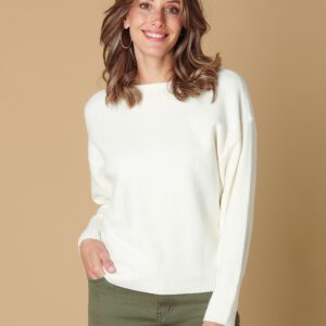 Alternative view of IVY BEAU sophie trui off white